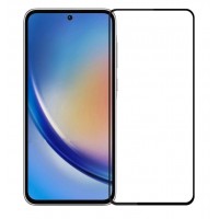 Захисне скло на смартфон Samsung Galaxy A35/ Чорна рамка Захисне скло на смартфон Samsung Galaxy A35/ Чорна рамка