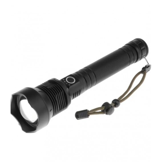 Світлодіодний ліхтарик BL- X92-P70 / 2шт. 18650 / Зарядка Type-c / Чорний