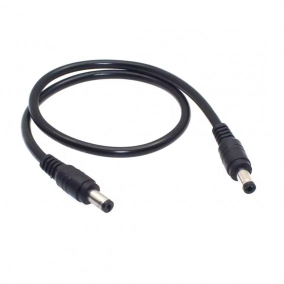 Кабель для живлення роутерів від UPS \ 5.5 * 2.1 мм. (зовнішній-зовнішній) \ DC 5,9,12 вольт \ 50 см