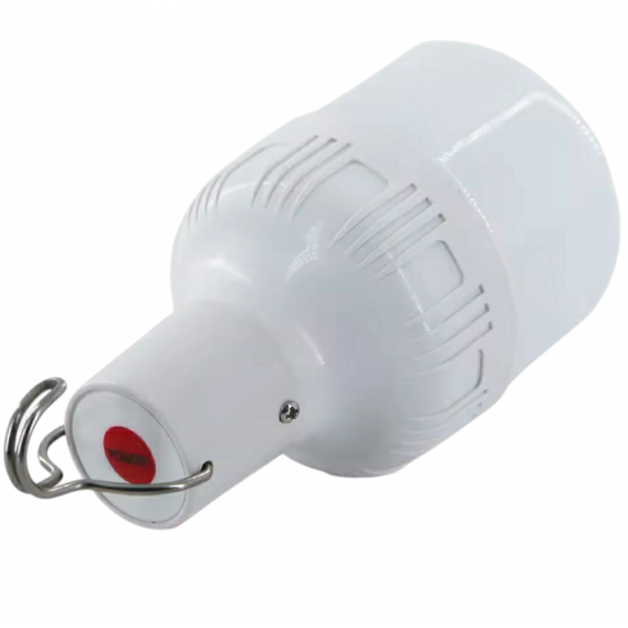 Лампа з гачком для кемпінгу, акумуляторна ( 60W) \ Біла