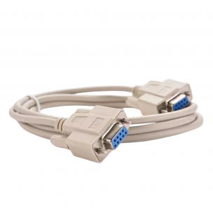 Кабель DB9 (RS-232) для кассовых аппаратов. чеков / 9 контактов (внутренний-внутренний) / 1.5 м / Серый