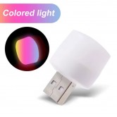 Лампочка USB LED LAMP mini / 1W / RBG светится 7 цветами