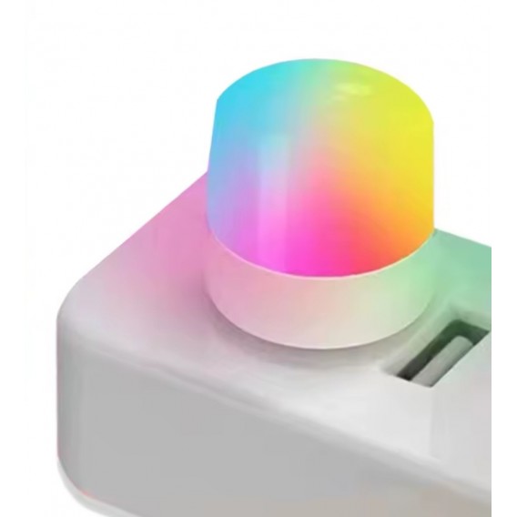 Лампочка USB LED LAMP mini / 1W / RBG світиться 7 кольорами
