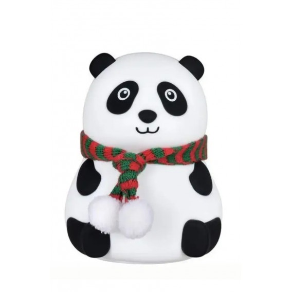 Нічник різнокольоровий акумуляторний панда / керування дотиком / Зарядка Type-c