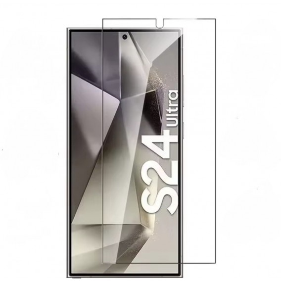 Захисне скло на смартфон Samsung Galaxy S24 Ultra (Працює зі сканером відбитків) / Прозоре