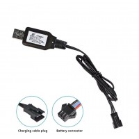 Кабель USB 7.4 вольт (3 контакти) для машинки на пульту (Конектор 2) Кабель USB 7.4 вольт (3 контакти) для машинки на пульту (Конектор 2)