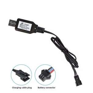 Кабель USB 7.4 вольт (3 контакти) для машинки на пульту (Конектор 2)