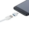 OTG Перехідник USB Type C 3.0 для карти пам'яті / Білий
