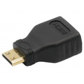 Адаптер Mini HDMI (Внешний) – HDMI (Внутренний) / Черный Адаптер Mini HDMI (Внешний) – HDMI (Внутренний) / Черный