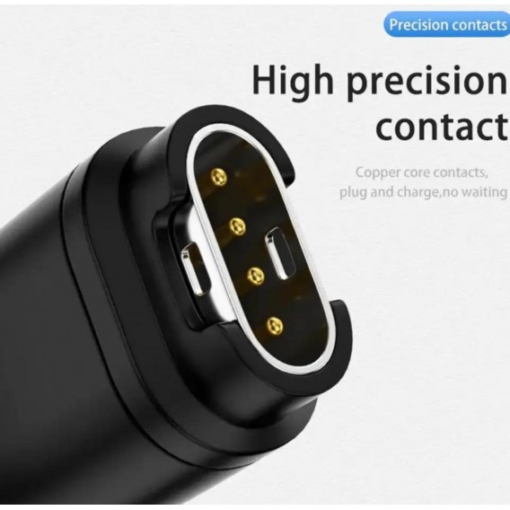 Перехідник Lightning (iphone) - Garmin (кутовий) для зарядки годинників Garmin