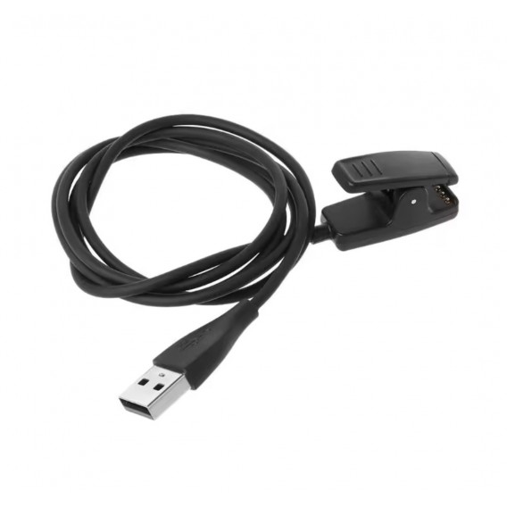 USB кабель для заряджання годинників Garmin Forerunner 235/735XT/630/645/230 / 1м. / Чорний