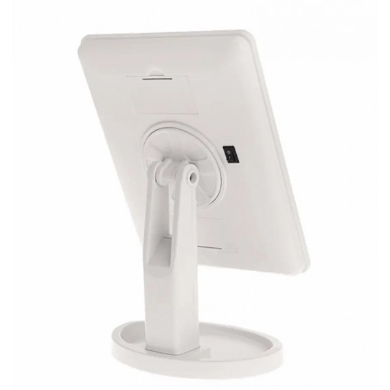 Дзеркало з підсвічуванням Led Mirror / Дзеркало для макіяжу з USB / Біле