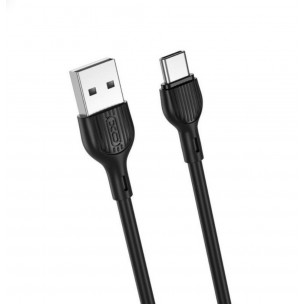 Кабель Type-c USB XO-NB200 \ 1 метра \ Черный Кабель Type-c USB XO-NB200 \ 1 метра \ Черный