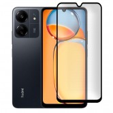 Захисне скло на смартфон Xiaomi Redmi 13C Повне покриття / Чорна рамка Захисне скло на смартфон Xiaomi Redmi 13C Повне покриття / Чорна рамка