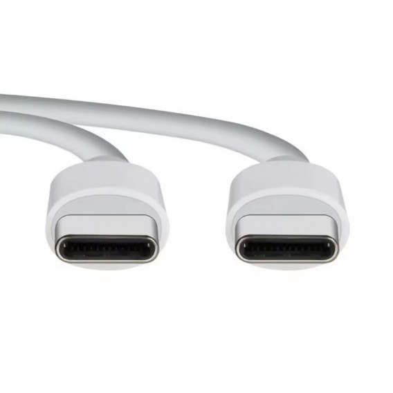 Кабель для защищенных смартфонов (PD 30W) Type-C - Type-C (коннектор 10 mm.) 1 метр \ Белый Кабель для защищенных смартфонов (PD 30W) Type-C - Type-C (коннектор 10 mm.) 1 метр \ Белый