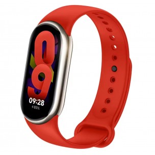 Змінний ремінець для Xiaomi Smart Band 10 / 9 / 8 силіконовий червоний Змінний ремінець для Xiaomi Smart Band 10 / 9 / 8 силіконовий червоний