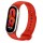 Змінний ремінець для Xiaomi Smart Band 10 / 9 / 8 силіконовий червоний