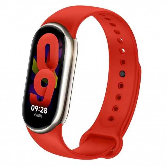 Ремінець на розумний браслет Xiaomi Mi Band 10 / Червоний
