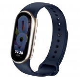 Змінний ремінець для Xiaomi Smart Band 10 / 9 / 8 силіконовий синій Змінний ремінець для Xiaomi Smart Band 10 / 9 / 8 силіконовий синій