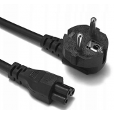 Кабель питания для ноутбука 3-pin (Mickey Mouse) 1.5 м черный Кабель питания для ноутбука 3-pin (Mickey Mouse) 1.5 м черный