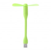 Мини вентилятор USB для компьютера Pover Bank / Салатовый