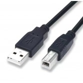 Кабель USB 2.0 Type-A - Type-B для принтера и сканера, 1 м, чёрный Кабель USB 2.0 Type-A - Type-B для принтера и сканера, 1 м, чёрный