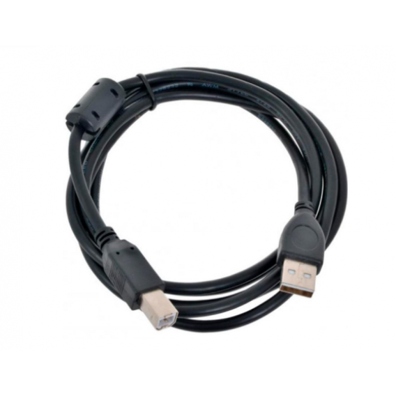 Кабель USB 2.0 Type-A — Type-B для принтера та сканера, 10 м, чорний Кабель USB 2.0 Type-A — Type-B для принтера та сканера, 10 м, чорний