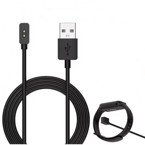 Магнітний USB-кабель для заряджання Redmi Watch 4, 1 м, чорний Магнітний USB-кабель для заряджання Redmi Watch 4, 1 м, чорний