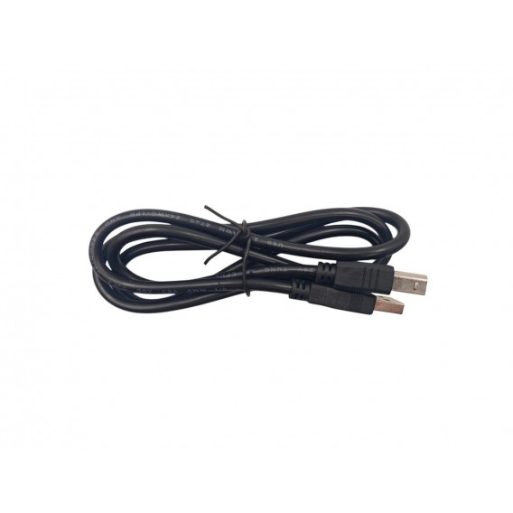 Кабель USB Type-A - USB Type-B для принтера та сканера, чорний Кабель USB Type-A - USB Type-B для принтера та сканера, чорний