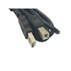 Кабель USB Type-A - USB Type-B для принтера та сканера, чорний