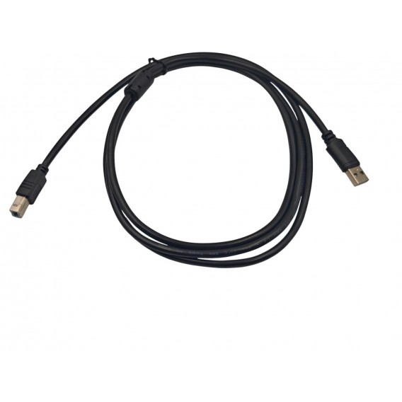 Кабель USB Type-A - USB Type-B для принтера та сканера, чорний Кабель USB Type-A - USB Type-B для принтера та сканера, чорний