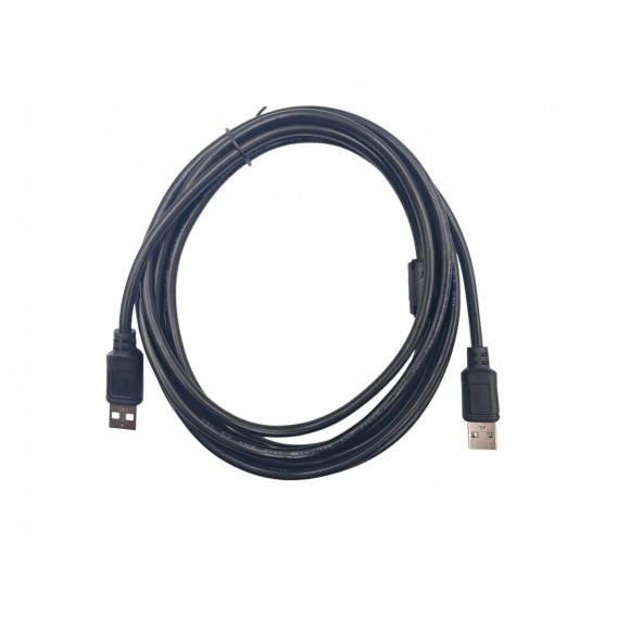 Кабель USB 2.0 USB-A - USB-A, 3 м, чорний Кабель USB 2.0 USB-A - USB-A, 3 м, чорний