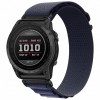Нейлоновий ремінець для годинника Garmin QuickFit 26 мм Fenix 8 51 мм / 7X / 6X / Enduro / Tactix, синій