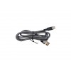 Нейлоновий кабель USB - Type-c для швидкої зарядки смартфонів \ 10 метрів \ Сірий