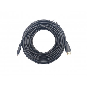 Кабель Mini HDMI - HDMI / 10 метрів / Чорний