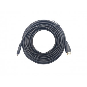 Кабель Mini HDMI - HDMI / 10 метрів / Чорний Кабель Mini HDMI - HDMI / 10 метрів / Чорний