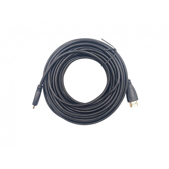Кабель Mini HDMI - HDMI / 10 метрів / Чорний