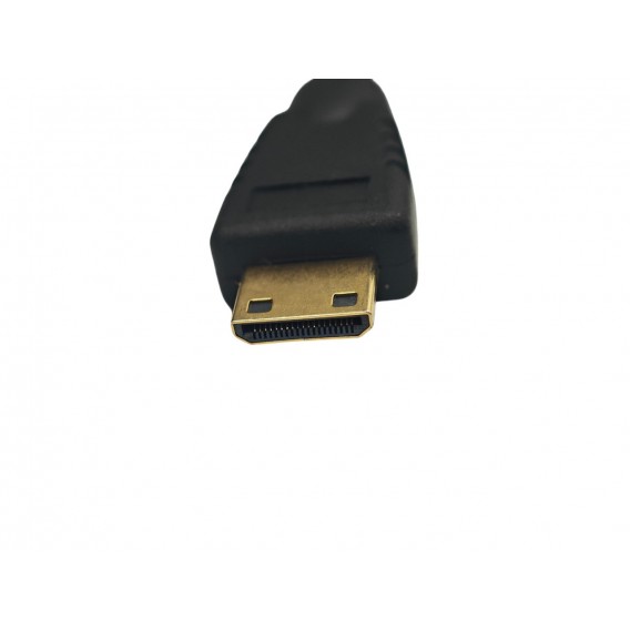 Кабель Mini HDMI - HDMI / 10 метрів / Чорний