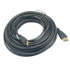 Кабель Mini HDMI - HDMI / 10 метрів / Чорний