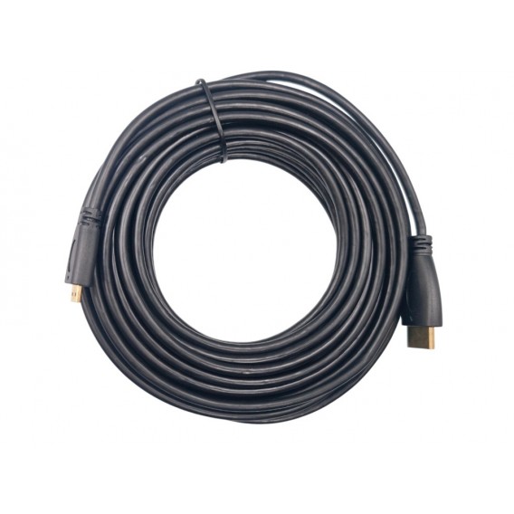 Кабель HDMI - Micro HDMI / 10 метрів / Чорний
