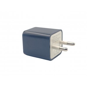 Блок живлення 2 USB 5V (Макс. 3.1А 11 ват) /  Чорний
