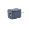 Блок живлення 2 USB 5V (Макс. 3.1А 11 ват) / Чорний