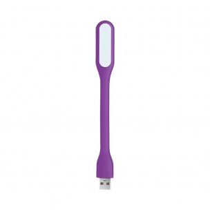 USB-лампа світлодіодна для ноутбука, 1,2 Вт, фіолетова
