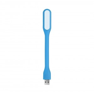 USB-лампа світлодіодна для ноутбука, 1,2 Вт, блакитна