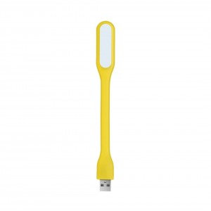 USB-лампа світлодіодна для ноутбука, 1,2 Вт, жовта