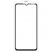 Захисне скло SKLO 5D (тех.пак) для Samsung A30s/A50/A50s/M30 /M30s/M31/M21/M21s Чорний / Біла підкладка