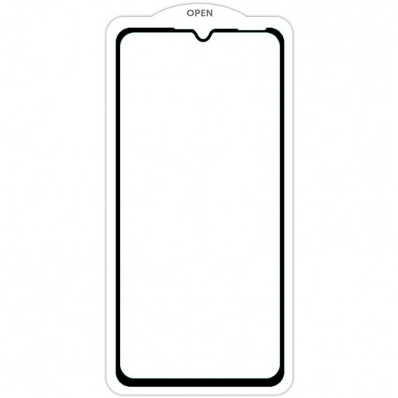 Захисне скло для Samsung A30s/A50/A50s/M30/M30s/M31/M21/M21s SKLO 5D (full glue) (тех.пак) (Чорний)