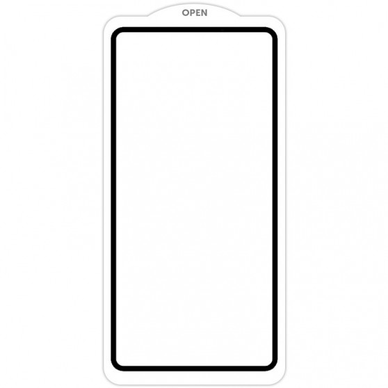 Защитное стекло SKLO 5D (тех.пак) для Samsung Galaxy A71 / Note 10 Lite / M51 / M62 /M52 Черный / Белая подложка