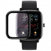 Полимерная пленка 3D (full glue) (тех.пак) для Xiaomi Amazfit GTS 2 mini Черный