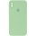 Чохол Silicone Case Square Full Camera Protective (AA) для Apple iPhone X / XS (5.8") М